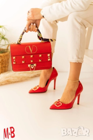 обувки на ток valentino garavani, снимка 8 - Дамски ежедневни обувки - 51457914