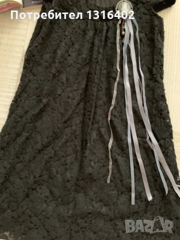 Къса черна рокля,р-р S, снимка 6 - Рокли - 23863052