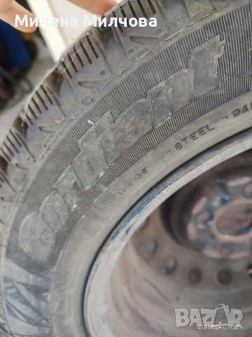 4бр. зимни гуми с джанти, снимка 4 - Гуми и джанти - 43960221