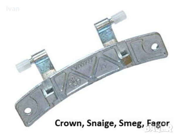 ВРАТА ЛЮК ЗА ПЕРАЛНЯ CROWN FINLUX NEO VESTEL СТАНДАРТЕН УНИВЕРСАЛЕН ЗАЕДНО С КЛЮЧАЛКАТА И ПАНТАТА, снимка 3 - Перални - 50991381