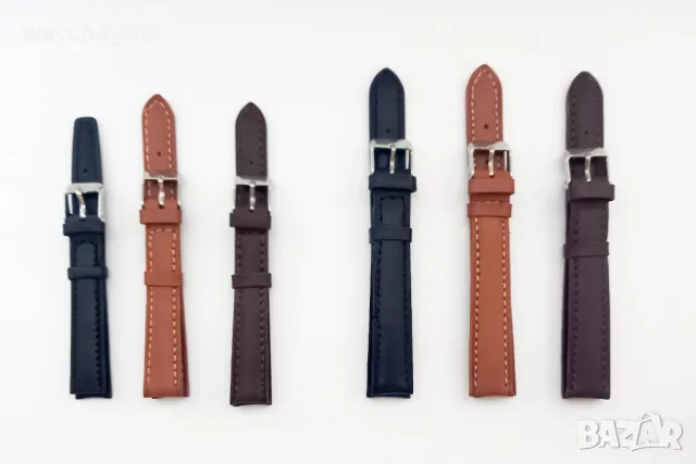 НОВА КАФЯВА КАИШКА ЗА ЧАСОВНИК ОТ ЕСТЕСТВЕНА КОЖА. КАФEВИ КАИШКИ ЗА ЧАСОВНИЦИ KAFIAVA KAISHKA , снимка 5 - Каишки за часовници - 36120125