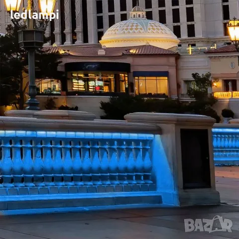 LED лента 2835 220V IP65 120LED Синя Светлина 10m/ролка, снимка 8 - Лед осветление - 48282729