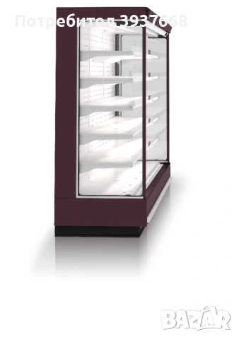 Стенна хладилна витрина, снимка 3 - Витрини - 53443840