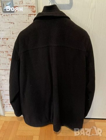 Черно палто HUGO BOSS, снимка 2 - Палта - 32721863