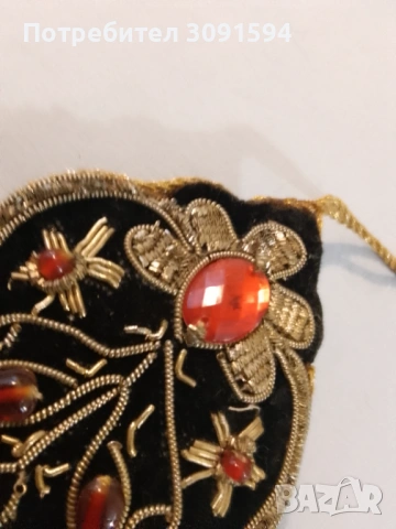 винтидж сърце, украса за елха, снимка 3 - Декорация за дома - 53019231