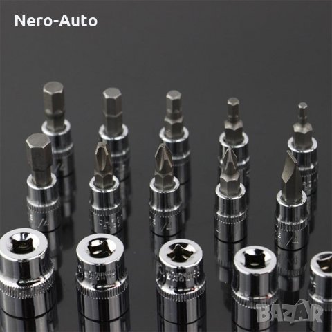 Гедоре 46части, 1/4'' - 2275, снимка 2 - Аксесоари и консумативи - 36592332