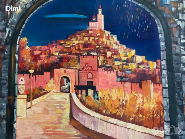 СТЕФАН АТАНАСОВ масло/платно В. Търново