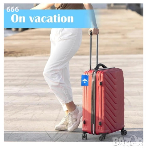 6 броя етикети за багаж за пътуване, снимка 4 - Други стоки за дома - 52940894