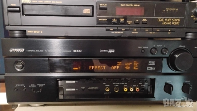 Yamaha rx-v800rds - мощен 6.1 канален ресийвър с phono вход + дистанционно Yamaha., снимка 6 - Ресийвъри, усилватели, смесителни пултове - 53584670