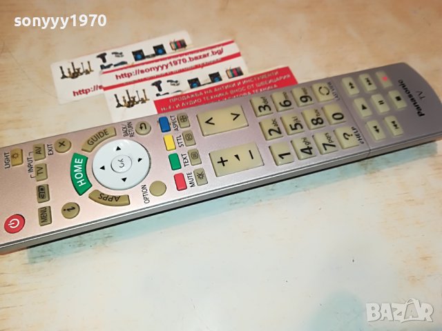 PANASONIC TV REMOTE-SWISS 2712221301, снимка 4 - Дистанционни - 39118349