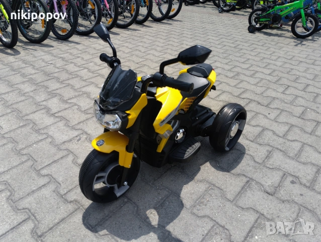 US Акумулаторен мотор COLOMBO жълт, снимка 2 - Детски велосипеди, триколки и коли - 53569576