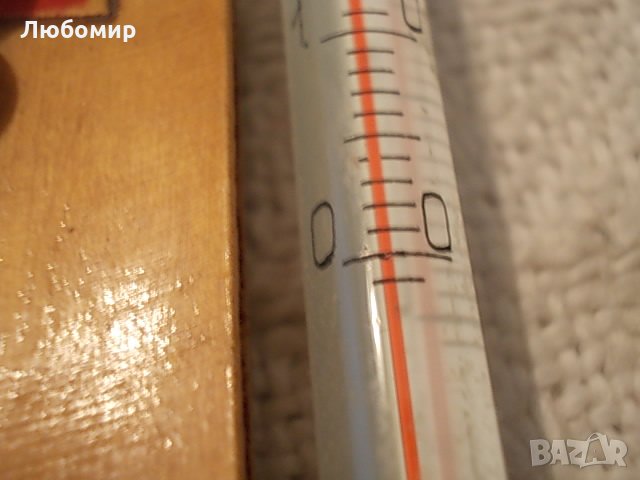 Старинен стенен термометър, снимка 6 - Други ценни предмети - 27476137