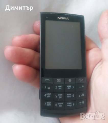 GSM Nokia X3-02, черен, снимка 1 - Nokia - 32751939