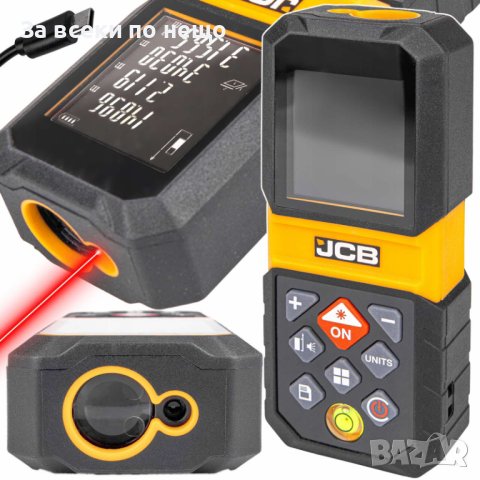 Акумулаторна лазерна ролетка JCB 80м , LDM-80, снимка 1 - Други инструменти - 43187474