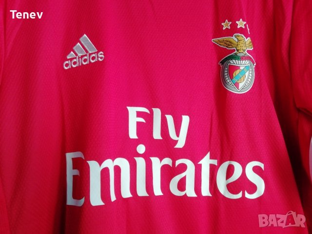 Benfica Adidas Нова Оригинална Футболна Тениска Фланелка M, снимка 3 - Тениски - 39701418