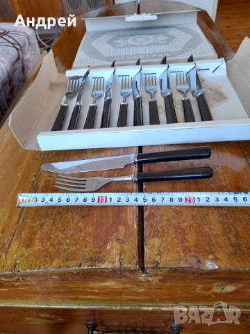 Стар Подаръчен комплект Прибори за хранене #2, снимка 6 - Други ценни предмети - 51936259