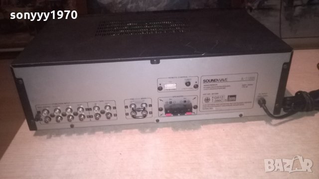 soundwave A-1100R-stereo amplifier-внос холандия, снимка 15 - Ресийвъри, усилватели, смесителни пултове - 27845991