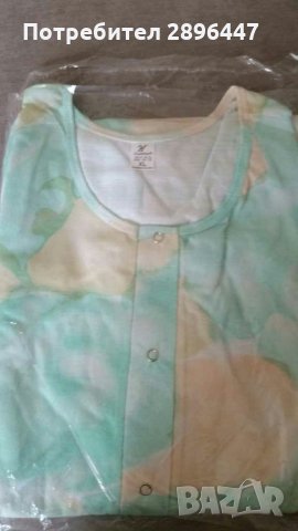 Нова нощница 100% памук, България-ХЛ, Л - дълъг ръкав, снимка 3 - Нощници - 33426696