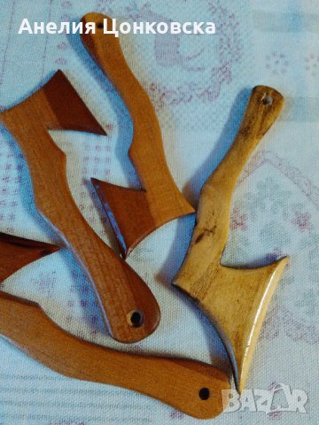 Дървени брадвички сувенири, снимка 2 - Сувенири от дърво - 27801050
