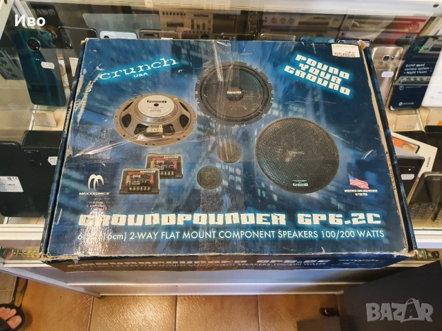 НОВИ! Комплект автомобилни басови говорители с филтри CRUNCH GP6.2C 100 вата , 4 ома. Диаметър: 16 с, снимка 3 - Аксесоари и консумативи - 52035203