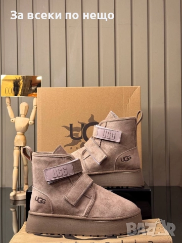 UGG Дамски Велурени Боти ЮДЖИДЖИ - Налични Различни Цветове Код E946, снимка 5 - Дамски боти - 51994368