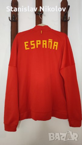 Футболно горнище на Испания (Presentation jacket) 2018-2019, Size XL, снимка 4 - Спортни дрехи, екипи - 43491259