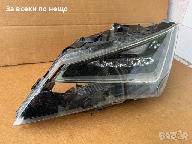 ЗА ЧАСТИ! Оригинален ляв фар за Seat LEON FR 2013-2016 HEAD LIGHT OEM 5F1 941 007 B / 008 B