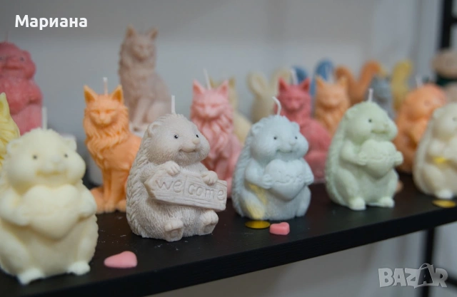 Ароматни свещи от соев восък , снимка 3 - Декорация - 53433374