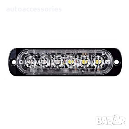 3000051157 Блиц 6-LED аварийни мигащи странични светлини за мотоциклет,бус,камион 06L2, снимка 4 - Аксесоари и консумативи - 27706056