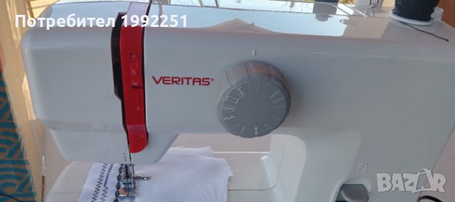 Шевна машина НОМЕР 07. Veritas Janis. Ревизирана. Работеща с мостра на някой видове на шиене. Готова, снимка 16 - Шевни машини - 43573580