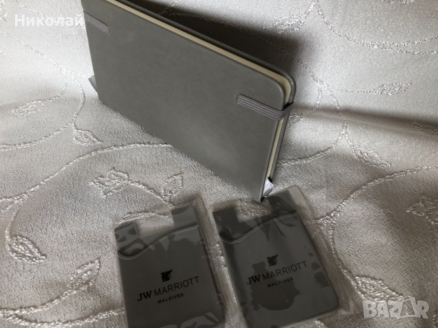 Джобен тефтер бележник от естествена кожа, размер А7 + подарък 2 бр. картодържатели за телефон, снимка 8 - Ученически пособия, канцеларски материали - 43533982