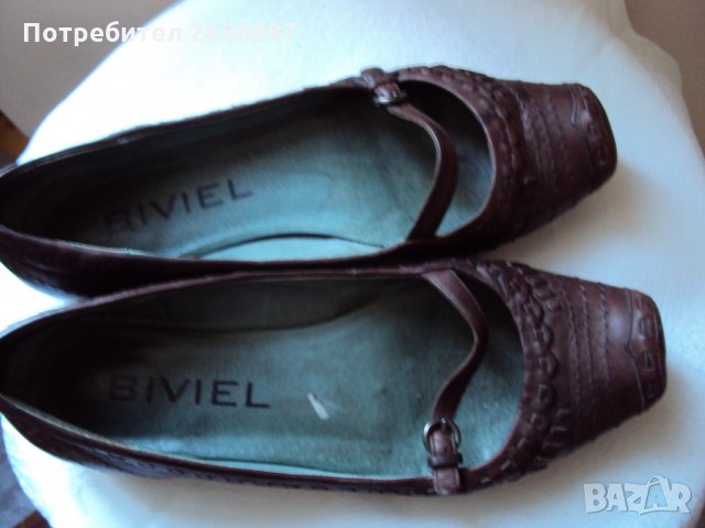 Продавам испански обувки естествена кожа 38номер , снимка 3 - Дамски елегантни обувки - 28830371