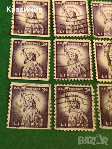 Винтидж ПОЩЕНСКИ марки САЩ , снимка 9 - Филателия - 53084504