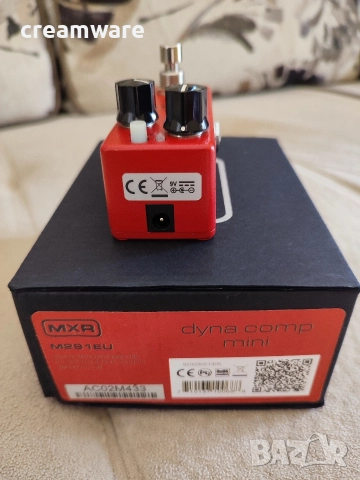 MXR Dyna comp mini M291 - китарен компресор, снимка 4 - Други - 52846347