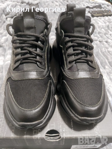 Маратонки от естествена кожа Togoshi, снимка 2 - Маратонки - 53301970