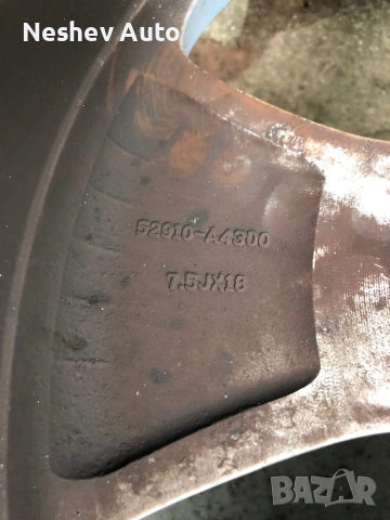 4бр. Алуминиеви джанти с датчици от Kia 18 цола., снимка 8 - Гуми и джанти - 52598023