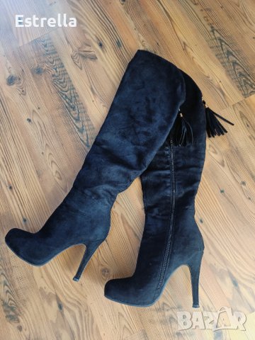 Страхотни високи ботуши , снимка 4 - Дамски ботуши - 43167071