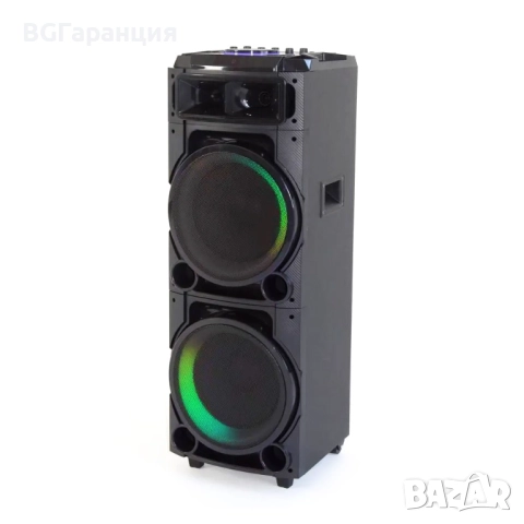 Мощна Тонколона с Bluetooth, Микрофон и Двоен Бас, снимка 6 - Тонколони - 52281037