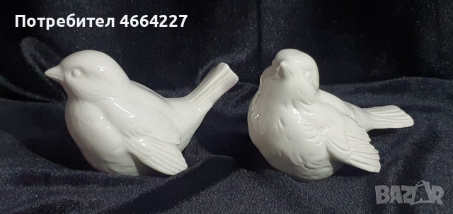 Елегантни бели порцеланови фигурки на птици  Goebel , снимка 6 - Фигурки - 53057777