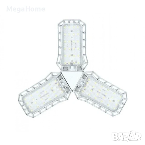 Професионална сгъваема лампа за отглеждане на растения 45W, E27, снимка 5 - Настолни лампи - 53243132