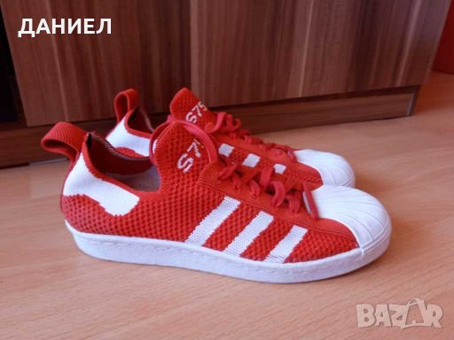 Оригинални Дамски маратонки Adidas superstar номер 38.5, снимка 3 - Маратонки - 27818937