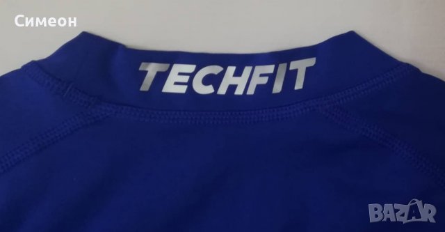 Adidas Techfit Compression оригинална блуза M Адидас спорт фитнес, снимка 7 - Спортни дрехи, екипи - 38743328