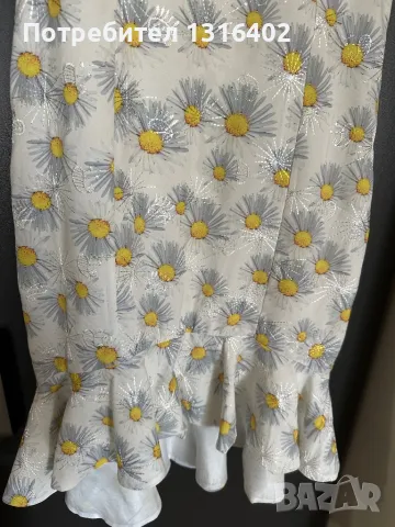 Лятна рокля на маргарити размер XS, снимка 2 - Рокли - 47382566