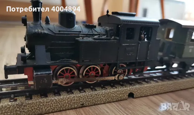 Запазено и действащо колекционерско електрическо влакче Marklin 3, снимка 2 - Колекции - 48810525