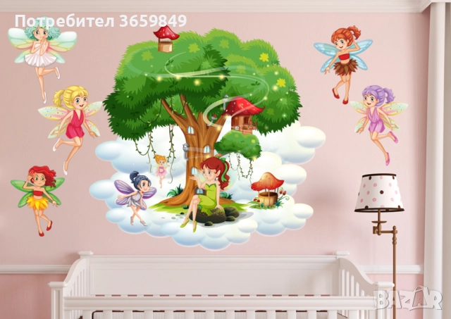 Комплекти стикери за детска стая, снимка 13 - Декорация за дома - 51638152
