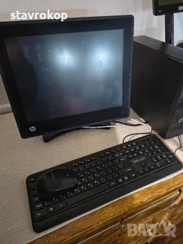 Тъч скрийн монитор+монитор за клиента+компютър и др. , снимка 3 - Обзавеждане за заведение - 49307226