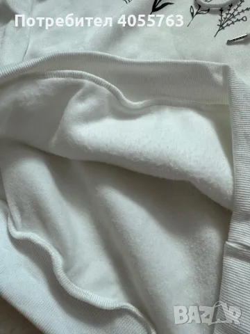 Бял Пуловер, снимка 2 - Блузи с дълъг ръкав и пуловери - 50126980