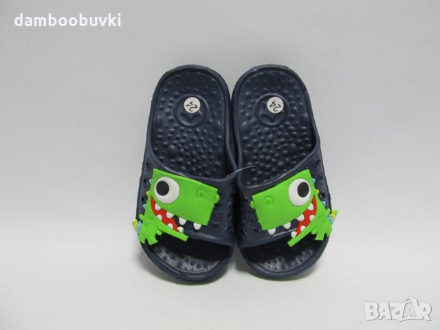 Детски гумени чехли XCESS т.синьо 30/35