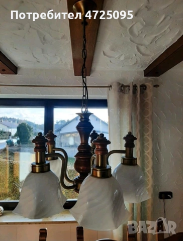 Винтидж полилей, снимка 2 - Полилеи - 53510112