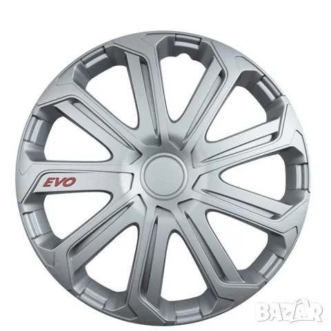 Тасове за автомобил 13" 14" 15" 16" EVO сиви комплект